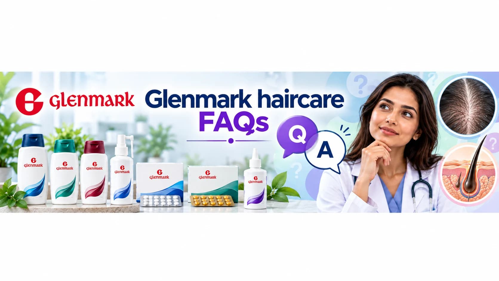 Glenmark haircare FAQs