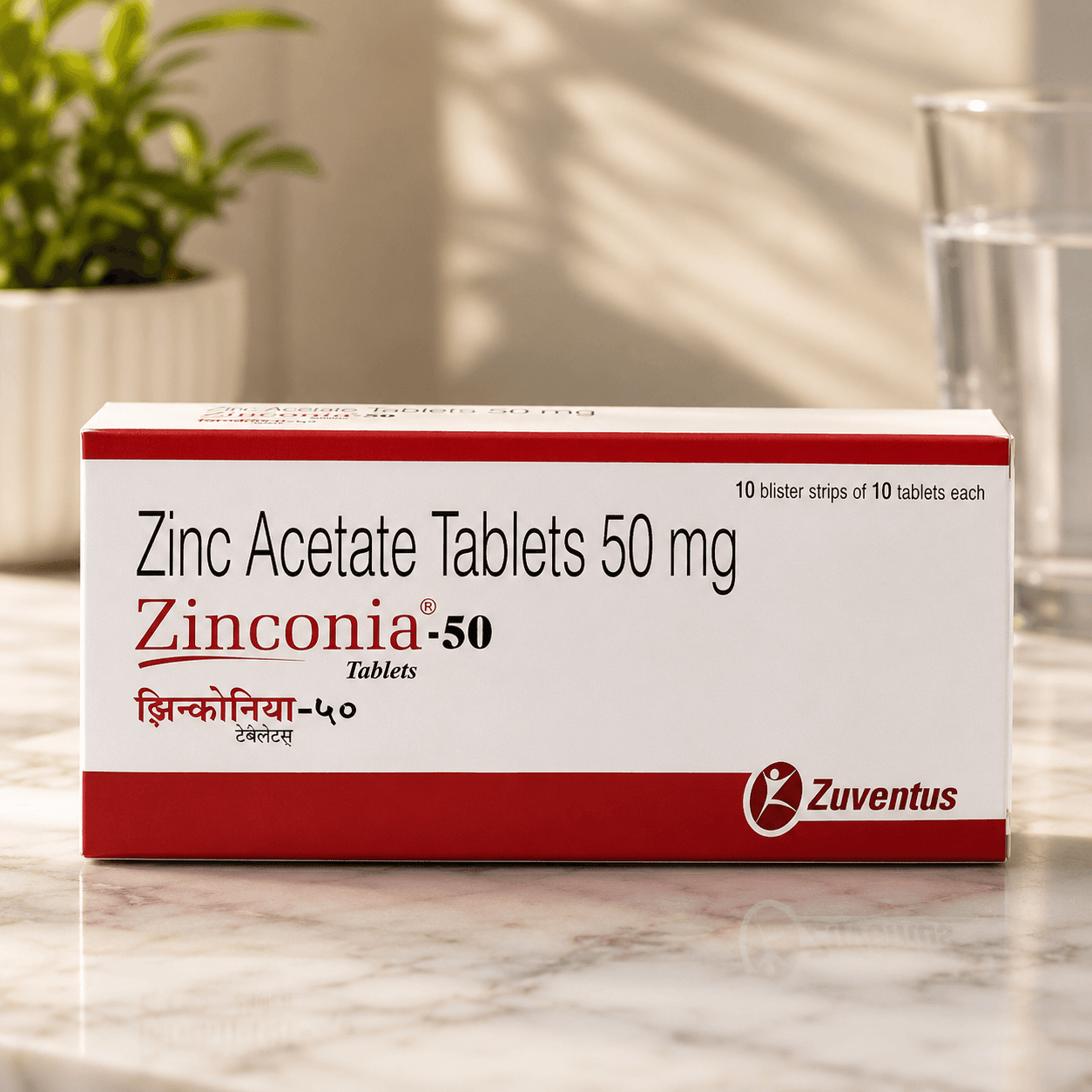 Zinconia 50 Tablet | Zinc Supplement for Immunity, Skin Health & Nutritional Support