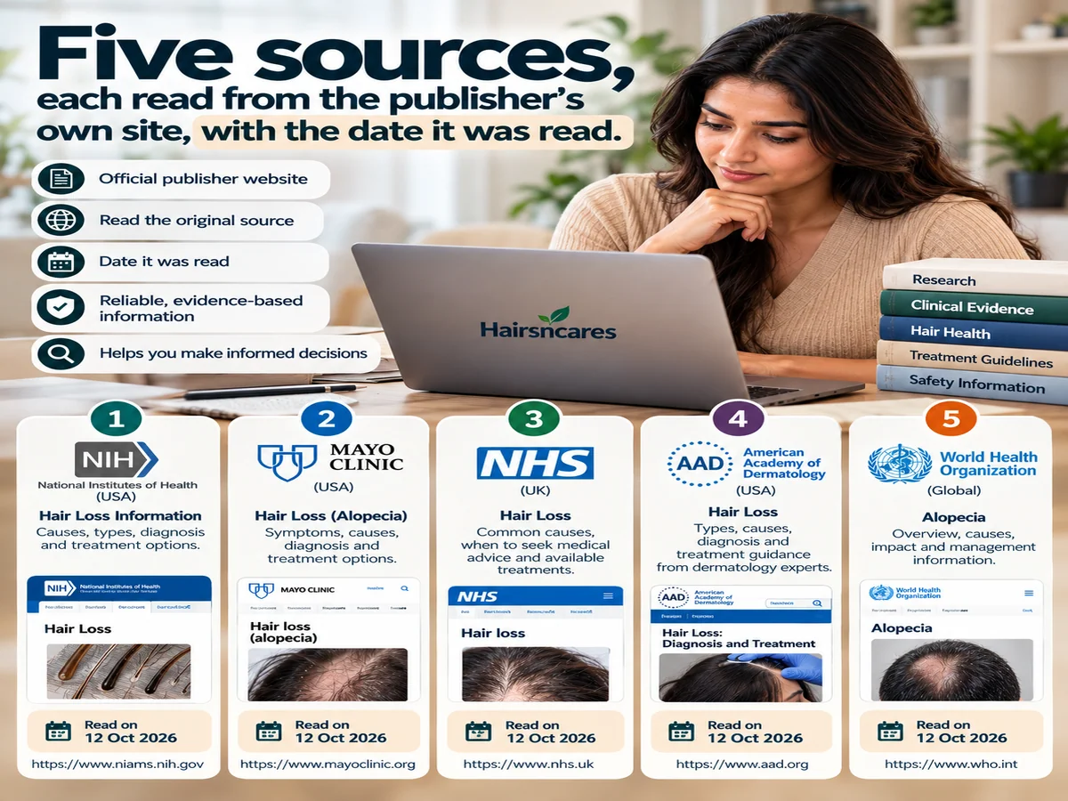 Source documents behind the clinical statements this page makes.
