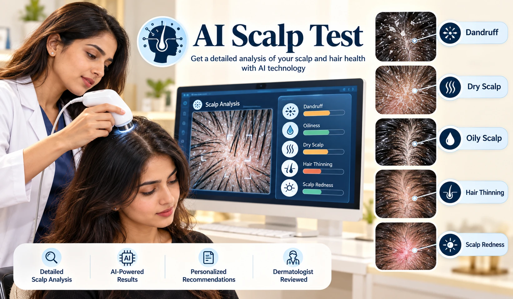 AI Scalp Test — scalp analysis visual