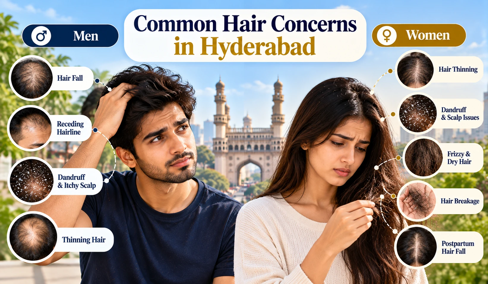 Hair concerns — men & women