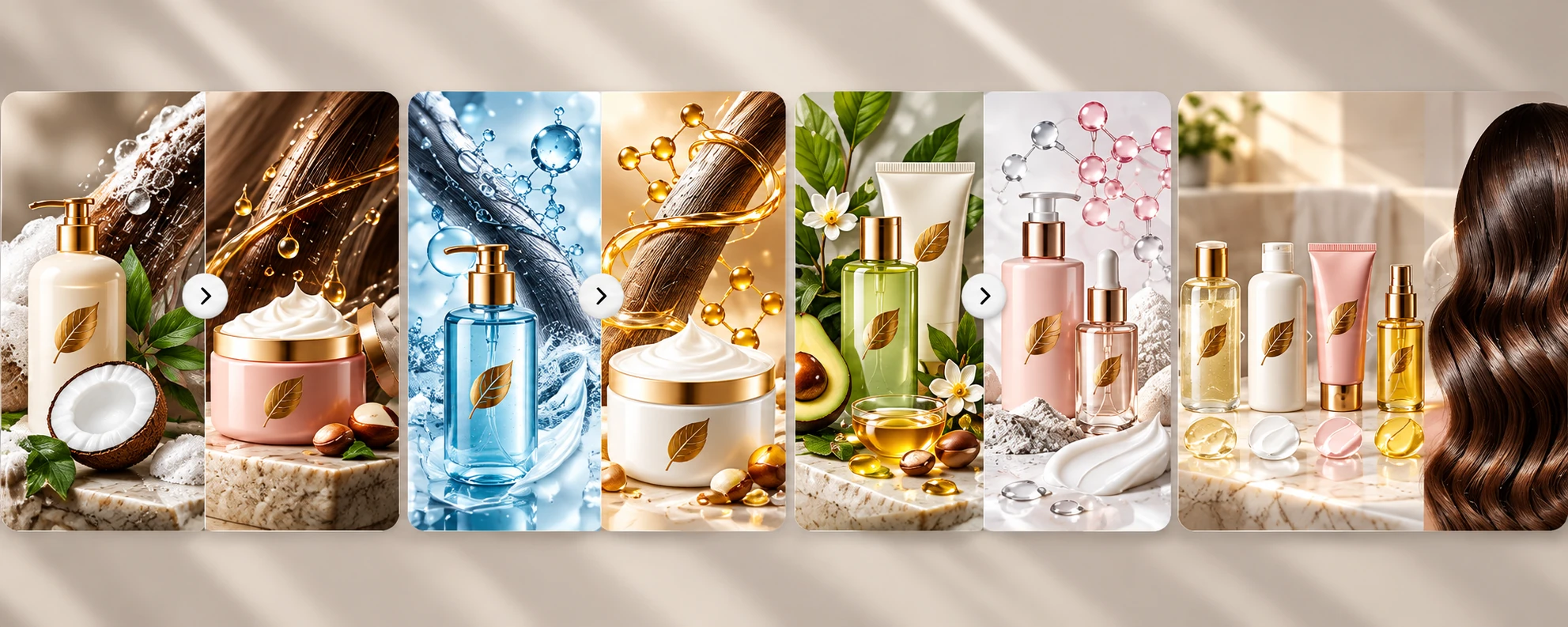 Related hair care comparisons showing conditioner, hair mask, moisturising and protein treatment options