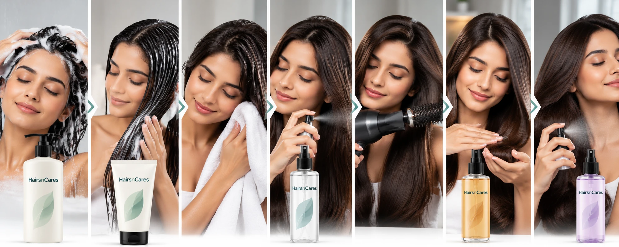 Hair growth supplement product range with biotin, collagen, saw palmetto, zinc, iron and vitamin D