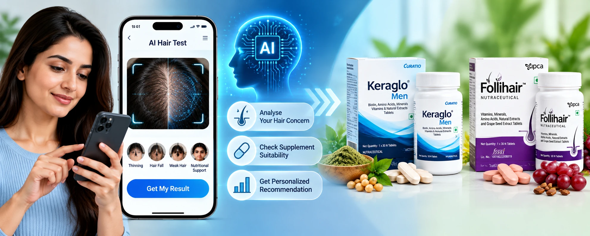 AI suitability check — app screen preview