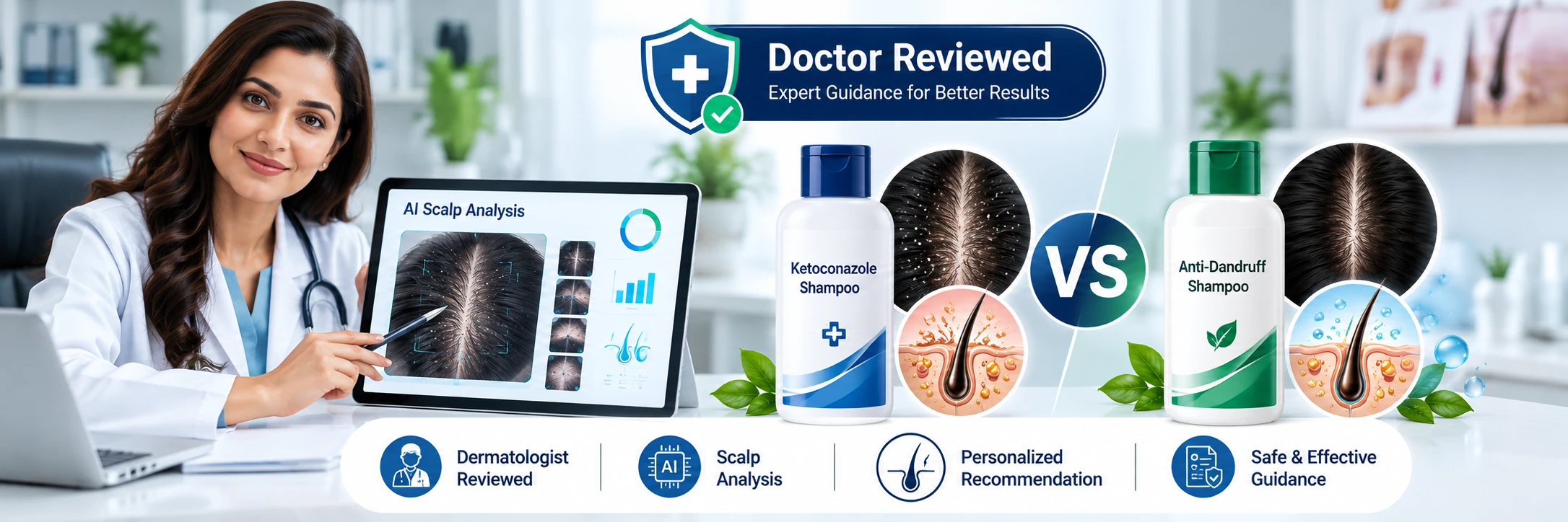 Dermatologist-reviewed comparison and AI screening" · 1200×400 WebP · loading="lazy