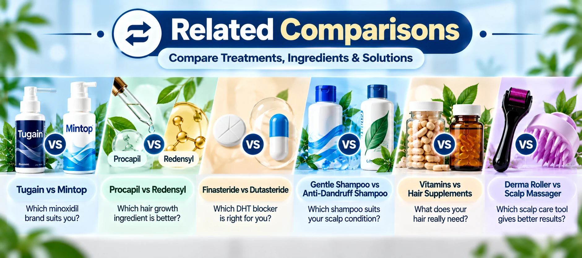 Related comparisons — banner