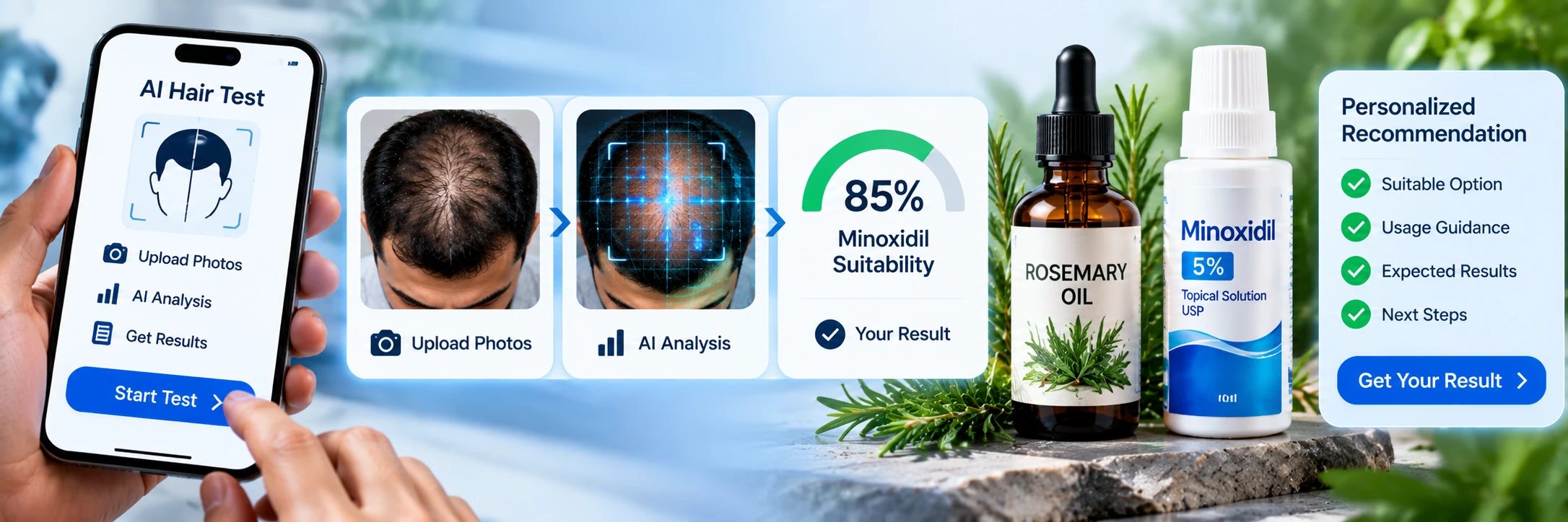 AI suitability check — app screen preview