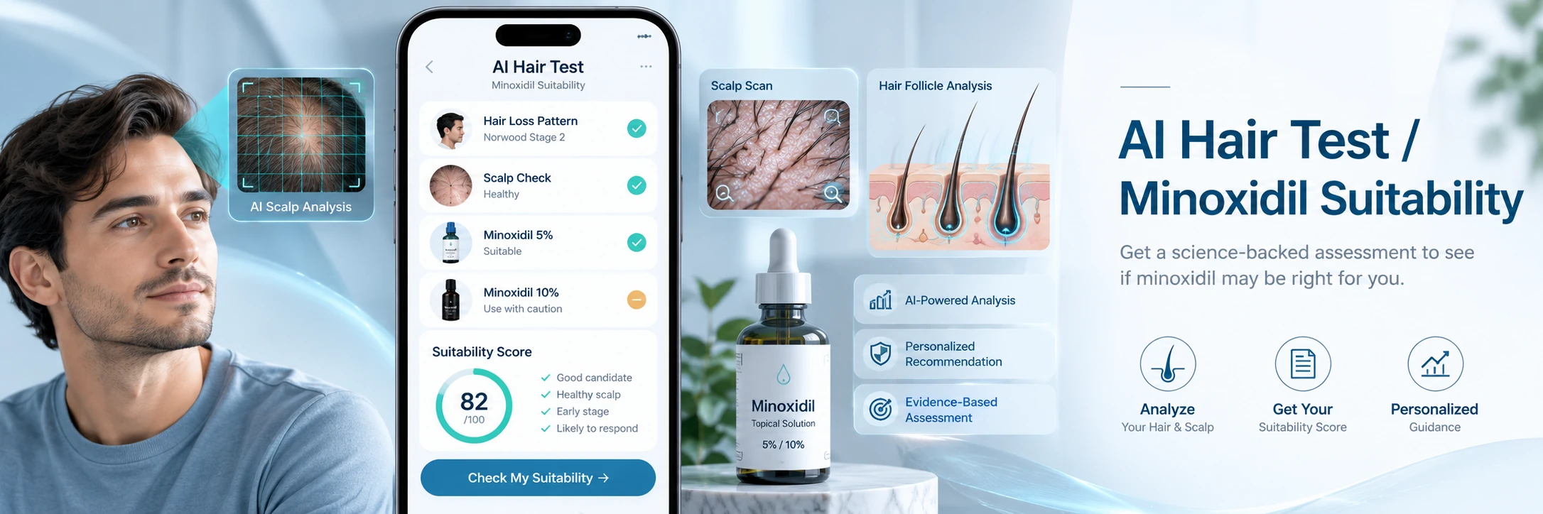 AI suitability check — app screen preview