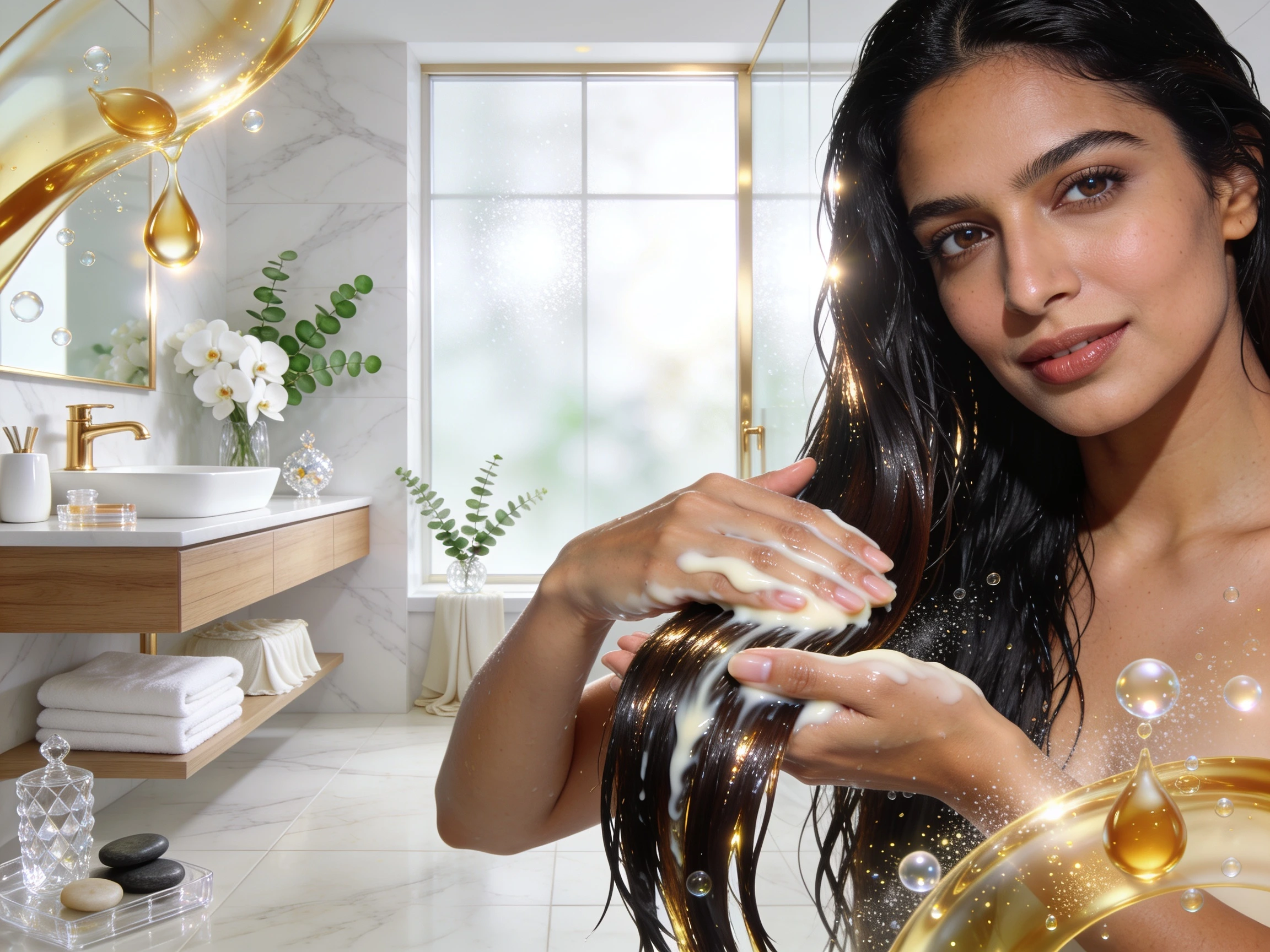 Argan oil conditioner suitability for frizzy wavy dry curly fine colour treated and oily scalp hair