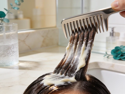 Hairs N Cares Shea Butter Rich Conditioning Conditioner displayed on a luxury marble pedestal with creamy Shea Butter, raw shea nuts, white orchids, and premium botanical styling.
