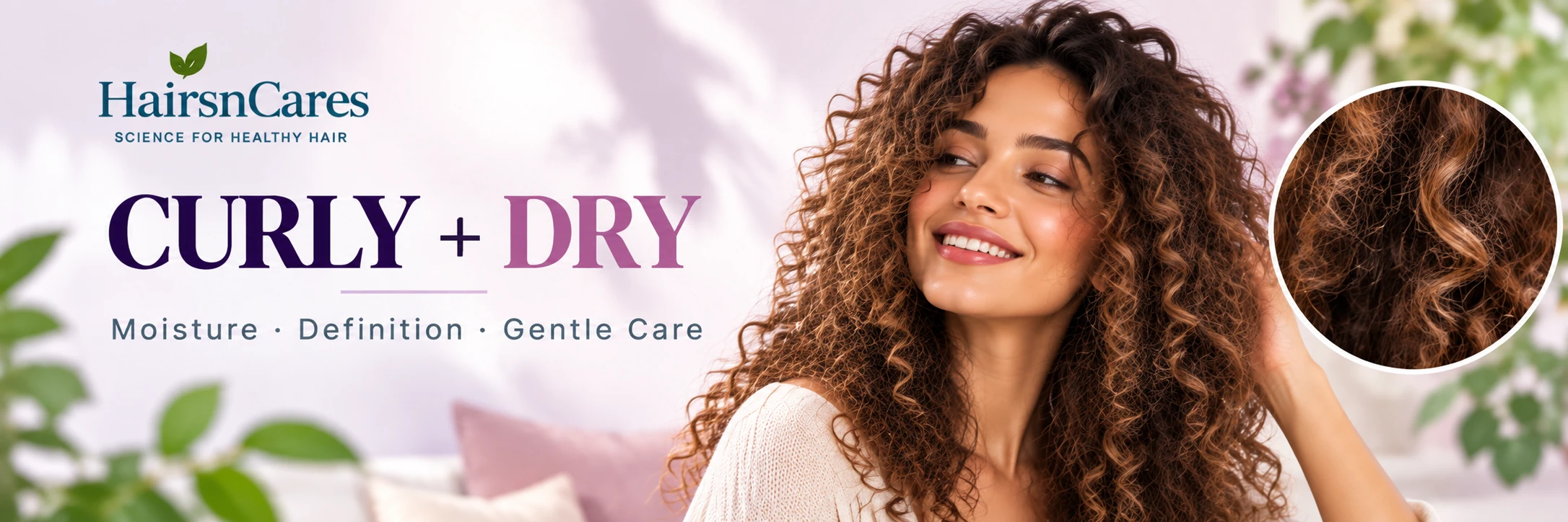 Curly + Dry