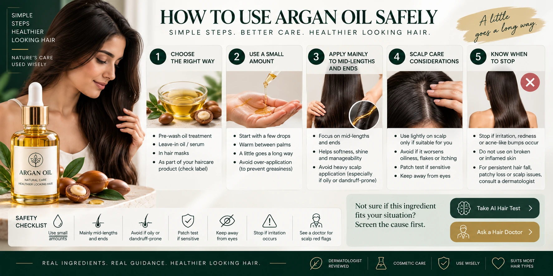 How to Use Argan Oil for Hair Safely — Step-by-Step Guide How to use Argan Oil safely, step by step
