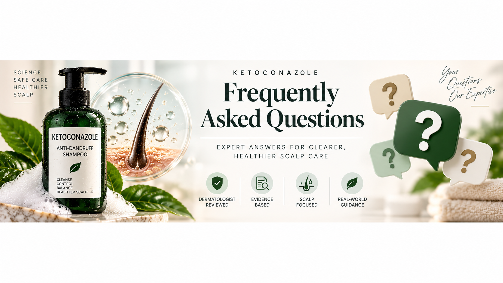 Ketoconazole Shampoo FAQs: Use, Safety & Dandruff Care Ketoconazole shampoo frequently asked questions about dandruff scalp care safety and use