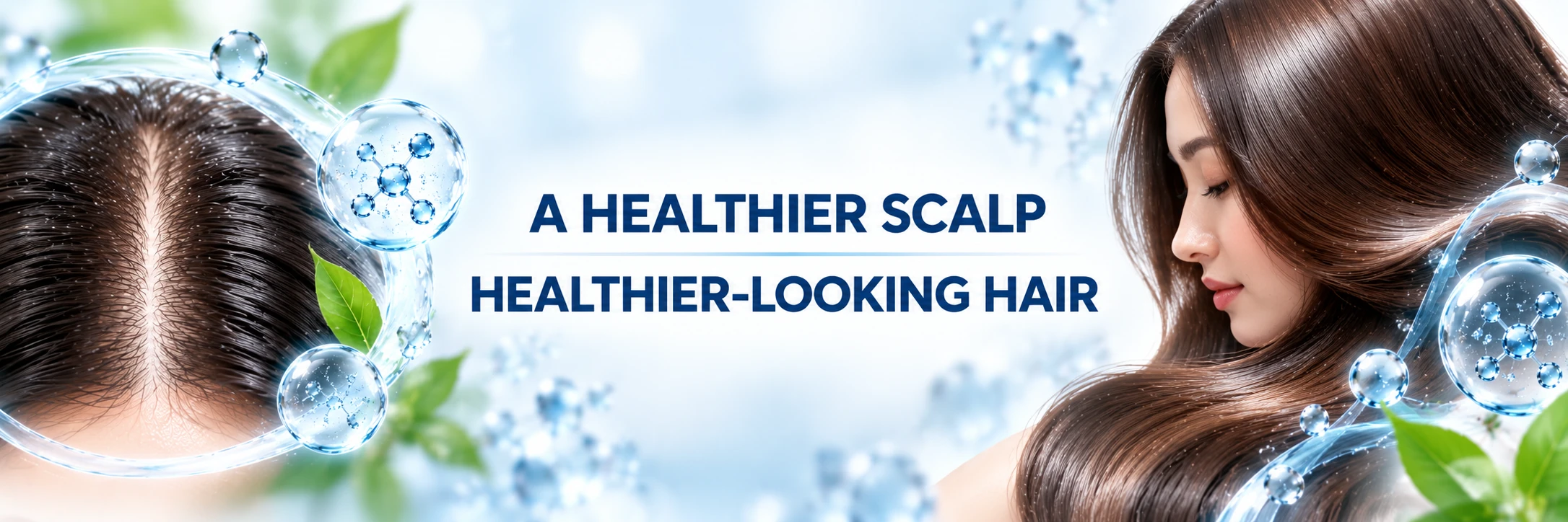 Niacinamide key takeaway banner for healthier scalp and healthier-looking hair