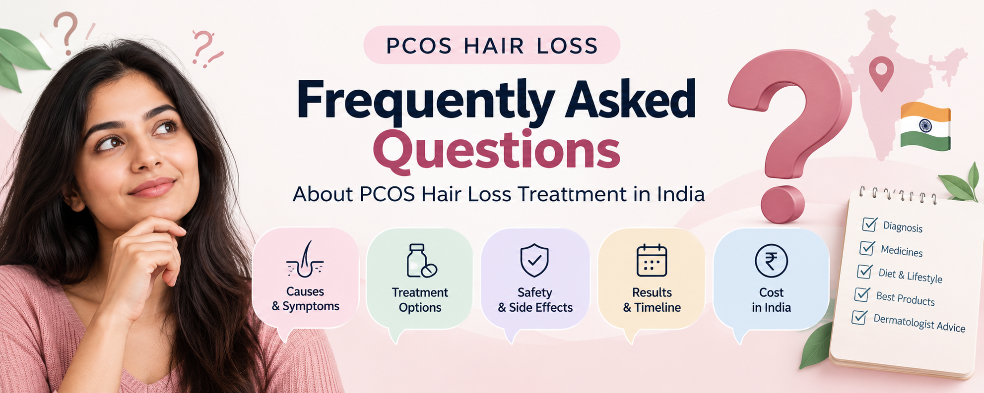 Frequently asked questions about PCOS hair loss treatment in India